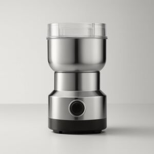 Moedor Elétrico de Grãos Inox – Café Aromático e Praticidade no Cotidiano