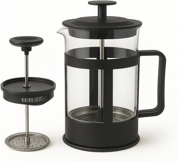 Prensa Francesa 800ml – Café Encorpado, Aroma Autêntico - Imagem 3