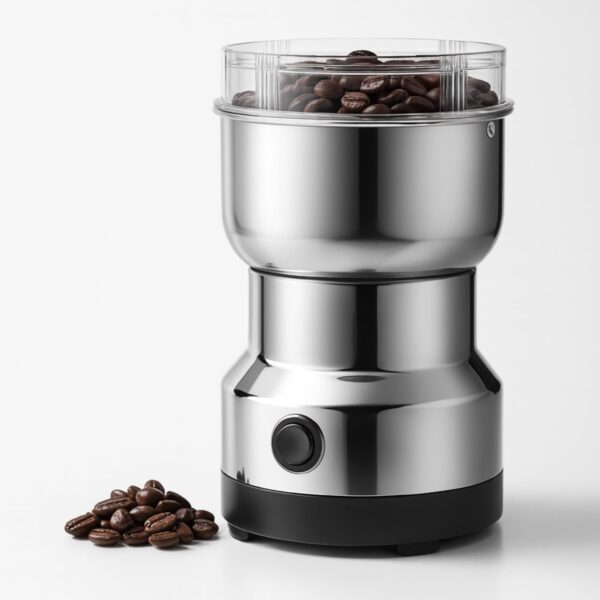 Moedor Elétrico de Grãos Inox – Café Aromático e Praticidade no Cotidiano - Imagem 3