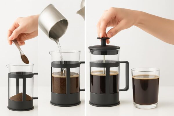 Prensa Francesa 800ml – Café Encorpado, Aroma Autêntico - Imagem 4